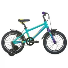 Велосипед детский FORMAT KIDS 16 (2021), 16" бирюзовый матовый