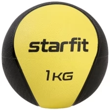 Медбол высокой плотности STARFIT GB-702 1 кг, желтый
