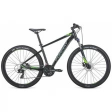 Велосипед горный FORMAT TREKKING 1415 29 (2021), 18" чёрный матовый