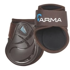 Ногавки задние для лошади SHIRES ARMA "ARMA Carbon", COB, коричневый, пара (Великобритания)