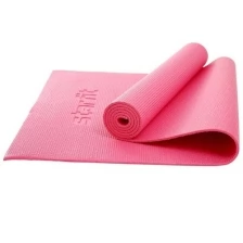 Коврик для йоги и фитнеса Starfit Core Fm-101 173x61, Pvc, желтый пастель, 0,6 см