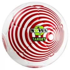 Мяч футбольный Novus Target, Pvc, бел/чёрн, р.5 , 32 п, р/ш, окруж 68-71