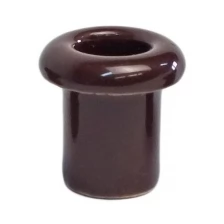 Втулка межстеновая фарфор коричневая(упаковка 25 штук)