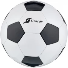 Мяч футбольный для отдыха Start Up E5122 бел/чёрн р5