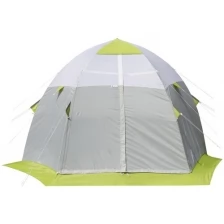 Зимняя палатка Лотос 3C бело-зеленая