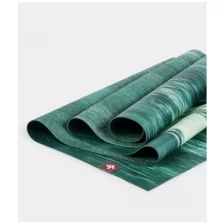 Коврик для йоги Manduka EKO Lite Mat 4мм из каучука, 180*61*0,4 см - Deep Forest Marbled