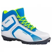 Ботинки лыжные SNS TREK Omni 5 белые/логотип синий RU33 EU34 CM21