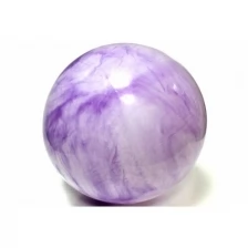 Бело-фиолетовый гимнастический мяч (фитбол) 55 см SP2086-358