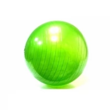 Зеленый гимнастический мяч (фитбол) 65 см - антивзрыв SP1986-67