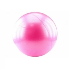 Розовый глянцевый мяч для пилатеса 25 см SP1986-214