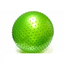 Зеленый массажный гимнастический мяч (фитбол) 65 см SP1986-330