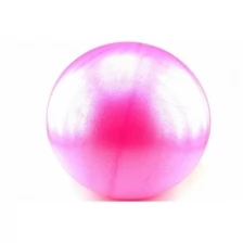Розовый глянцевый мяч для пилатеса 20 см SP2086-362