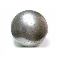 Серый массажный гимнастический мяч (фитбол) 85 см SP2086-337