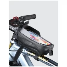 Сумка для велосипеда на раму для смартфона / Велосумка / Велосипедная сумка на раму / Велосумка для смартфона