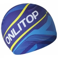 Шапочка для плавания OnliTop , взрослая , текстиль