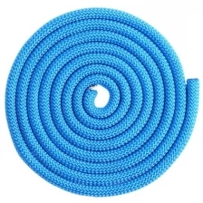 Grace Dance Скакалка гимнастическая утяжелённая, верёвочная, 2,5 м, 150 г, цвет синий