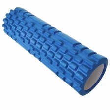 Ролик для йоги (синий) 44х14см ЭВА/АБС B33114