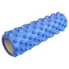 E29405 Ролик для йоги (синий) 45х13,5см ЭВА/АБС
