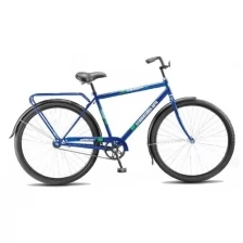 Велосипед ALTAIR AL 27,5 D (27,5" 21 ск. рост. 19") 2022, темно-синий/серебристый, RBK22AL27237