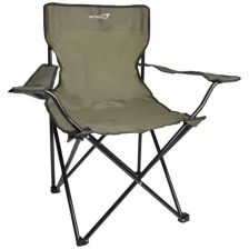 Кресло складное для пикника, стул туристический, стул походный черный (PCHAIR-02)