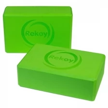 Блок для йоги ReKoy, бирюзовый, 2 шт., EVA