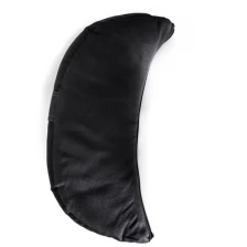 Подушка для йоги RamaYoga Полумесяц, черный, 38 х 15 х 9 см