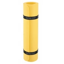 Коврик для йоги и фитнеса Isolon Yoga Asana 1800х600х4 мм желтый