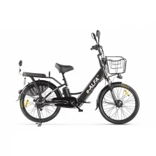 Электровелосипед GREEN CITY e-ALFA New (Eltreco) (Черный)