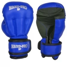Перчатки для Рукопашного Боя HARD-PRO HPRBGL-1, 6 oz, синий
