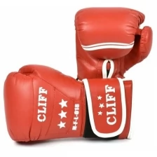 Перчатки боксерские CLIFF ANTIGUE MICROFIBER, красные, 8 (oz)