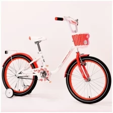 Велосипед NRG Bikes SWAN 20" white-red