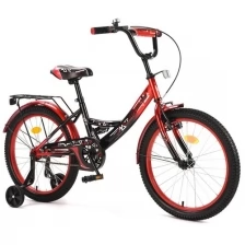 Велосипед NRG Bikes ALBATROSS 20" black-red