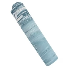 Коврик из натурального каучука JOY Yoga Comfort голубой мрамор