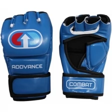 Перчатки для боевого самбо ADDVANCE COMBAT синие, размер L
