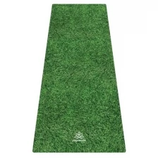 Хлопковый коврик для йоги и фитнеса - Трава / Арт Йогаматик