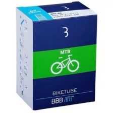 Велокамера Bbb Biketube 27,5X2,00/2,40 Fv 48Mm Black