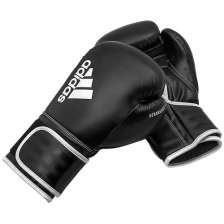 Перчатки боксерские Hybrid 80 черно-белые (вес 16 унций)
