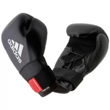 Перчатки боксерские Hybrid 250 черные (вес 16 унций)