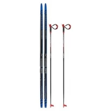 Комплект лыжный бренд ЦСТ Step, 170/130 (+/-5 см), крепление NNN, цвет микс