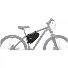 Велосумка под раму STG 555-532, 31х20х5 см, 2,5 л. влагозащищенная черный X108350