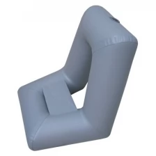Кресло надувное Тонар КН-1 для надувных лодок серый