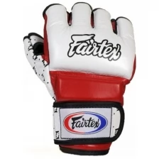 Перчатки MMA Fairtex Sparring Gloves FGV17 White/Red L