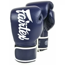 Боксерские перчатки Fairtex Boxing gloves BGV14 Blue 14 унций