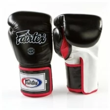 Боксерские перчатки Fairtex Boxing gloves BGV5 Black/Red 14 унций