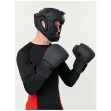 Боксерские перчатки Legenda Chrom - Black 8 унций