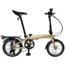Велосипед Dahon QIX D3 16" (2022) (Велосипед Dahon QIX D3 YS 728 (черный), складной, колеса 16", 3 ск., VD22006)