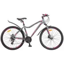 Горный (MTB) велосипед STELS Miss 6100 D 26 V010 (2019) серый 17" (требует финальной сборки)