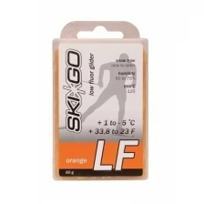 Парафин низкофтористый SkiGo LF Orange, +1/-5, 60 г