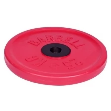 Диск олимпийский MB Barbell d 51 мм цветной 25,0 кг (красный)