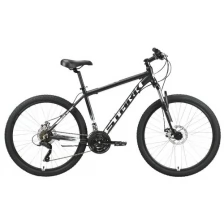 Велосипед FOXX AZTEC 24" (2022) (Велосипед FOXX 24" AZTEC черный, сталь, размер 14")